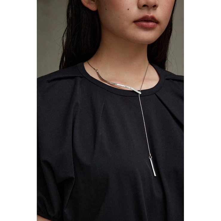 スクエアメタルバーコンビネックレス | AZUL BY MOUSSY | 詳細画像12 