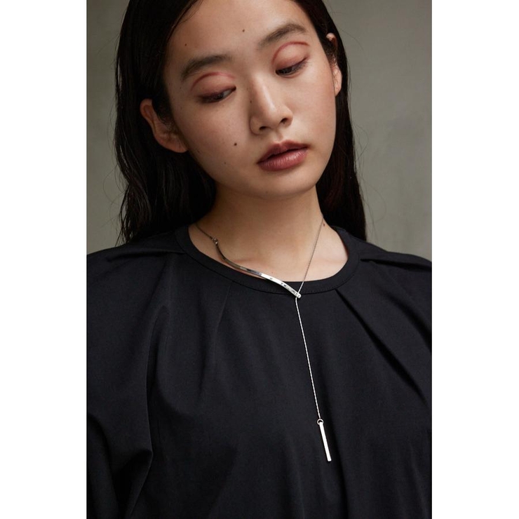 スクエアメタルバーコンビネックレス | AZUL BY MOUSSY | 詳細画像14 