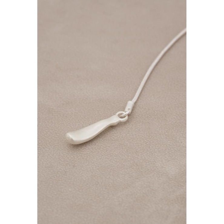 ダルメタルアシンメトリードロップモチーフネックレス | AZUL BY MOUSSY | 詳細画像10 