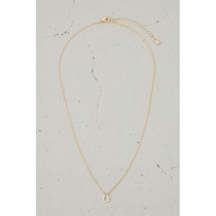 ラインストーンホースシューモチーフネックレス | AZUL BY MOUSSY | 詳細画像2 