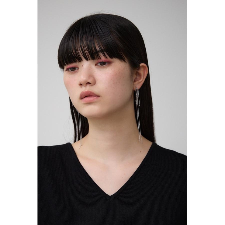 リボンモチーフスウィングピアス | AZUL BY MOUSSY | 詳細画像7 