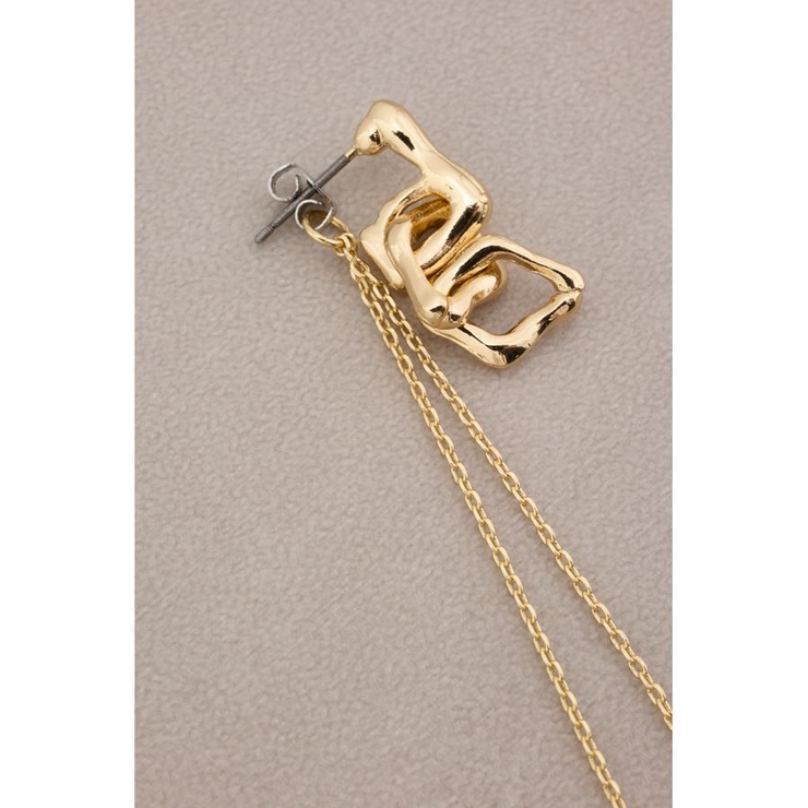 スクエアチェーンピアス | AZUL BY MOUSSY | 詳細画像5 