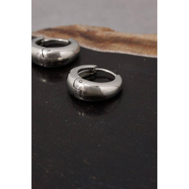 ステンレスプチフープピアス | AZUL BY MOUSSY | 詳細画像9 