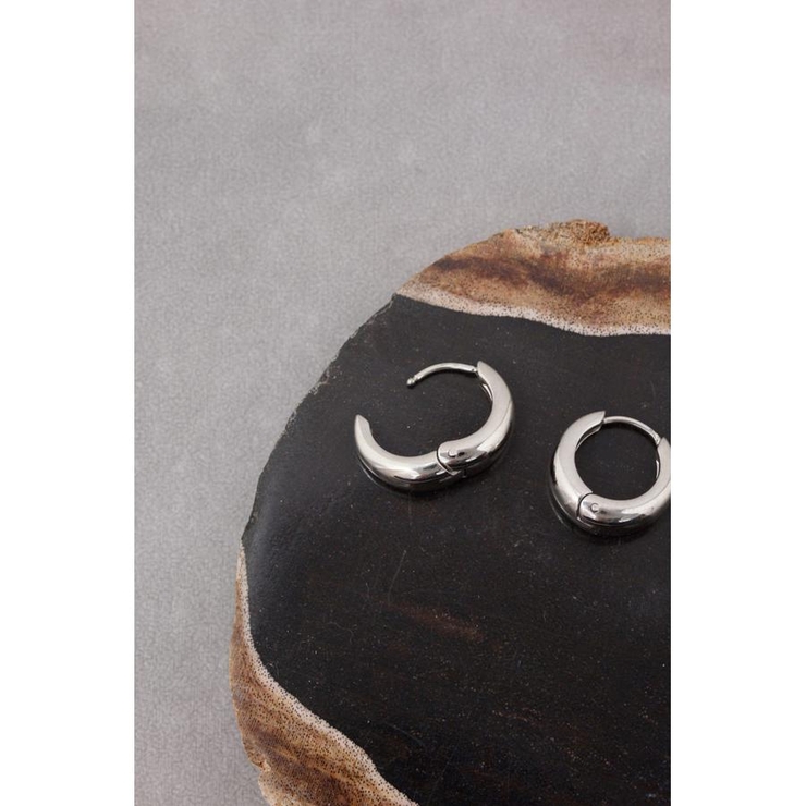 ステンレスプチフープピアス | AZUL BY MOUSSY | 詳細画像10 