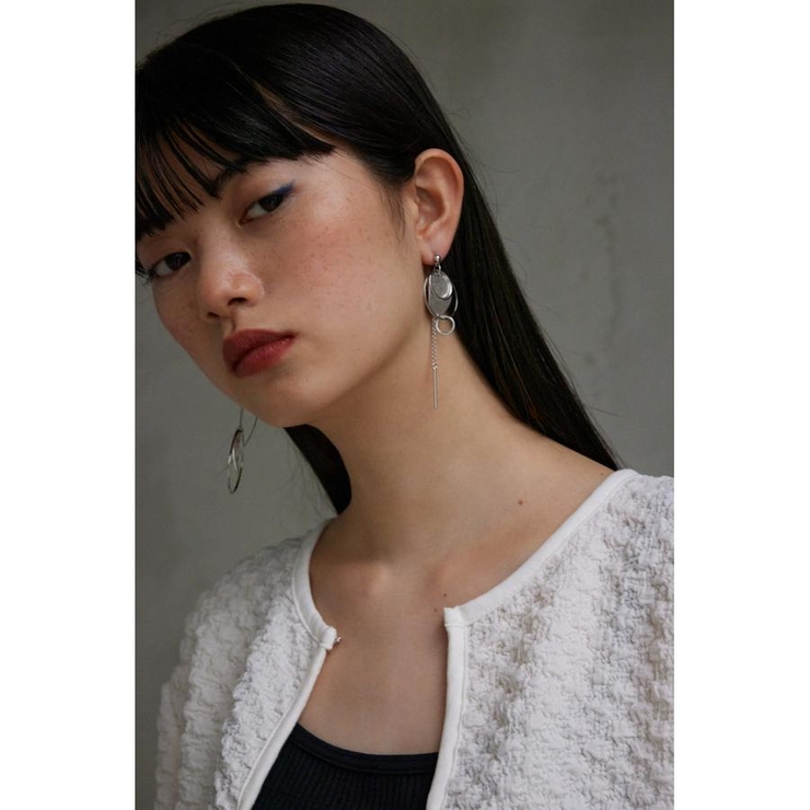 アシンメトリーサークルピアス | AZUL BY MOUSSY | 詳細画像11 