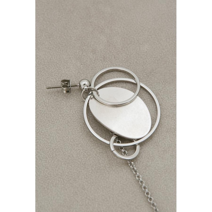 アシンメトリーサークルピアス | AZUL BY MOUSSY | 詳細画像8 