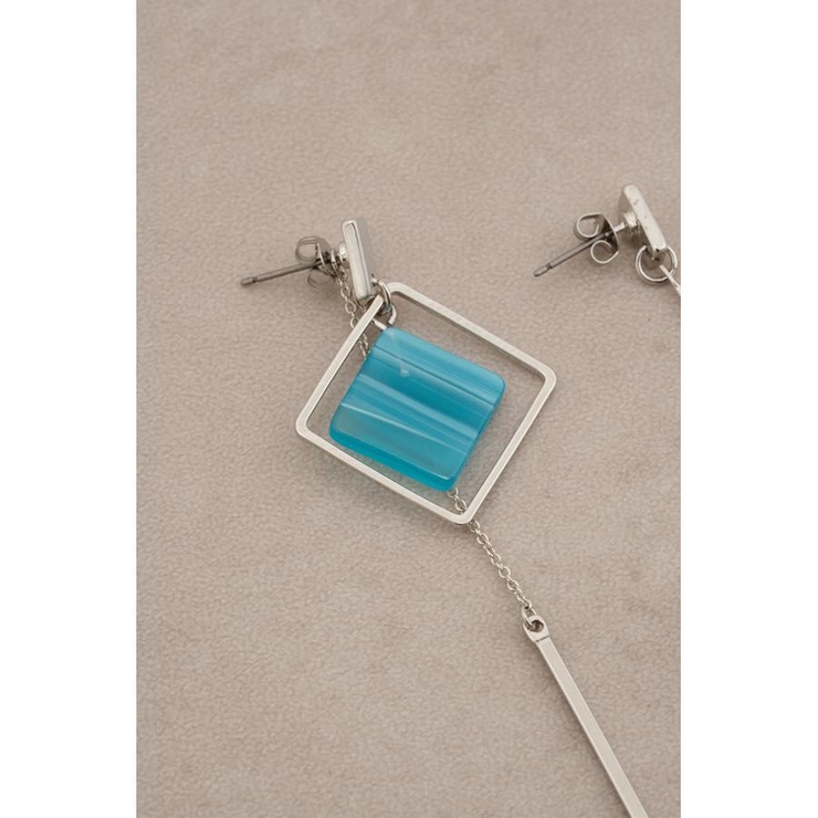 アクリル×メタルアシンメトリーピアス | AZUL BY MOUSSY | 詳細画像18 