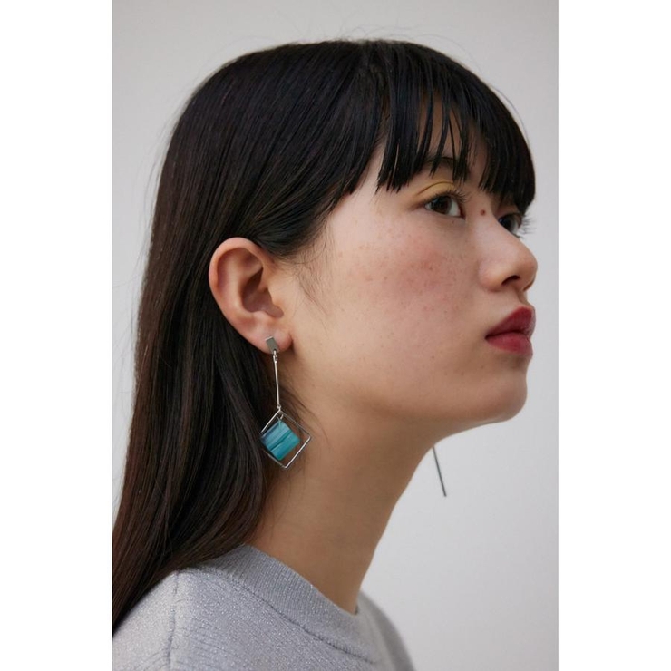 アクリル×メタルアシンメトリーピアス | AZUL BY MOUSSY | 詳細画像13 