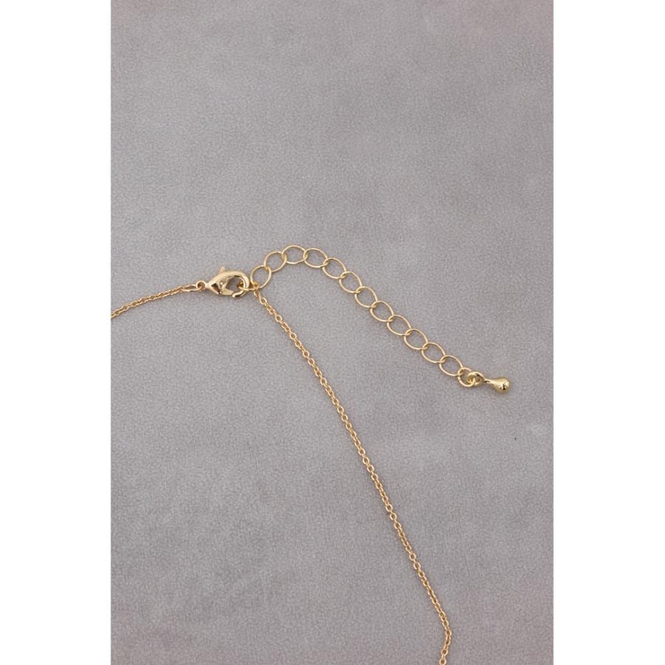 スクエアメタルオーバーラップネックレス | AZUL BY MOUSSY | 詳細画像5 