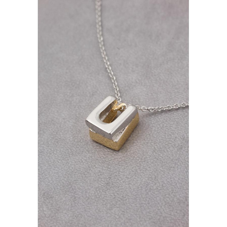 スクエアメタルオーバーラップネックレス | AZUL BY MOUSSY | 詳細画像9 