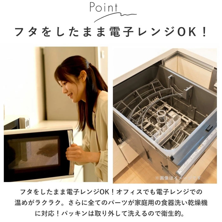 310 サンイチマル 1段ランチBOX 600ml | BACKYARD FAMILY | 詳細画像6 