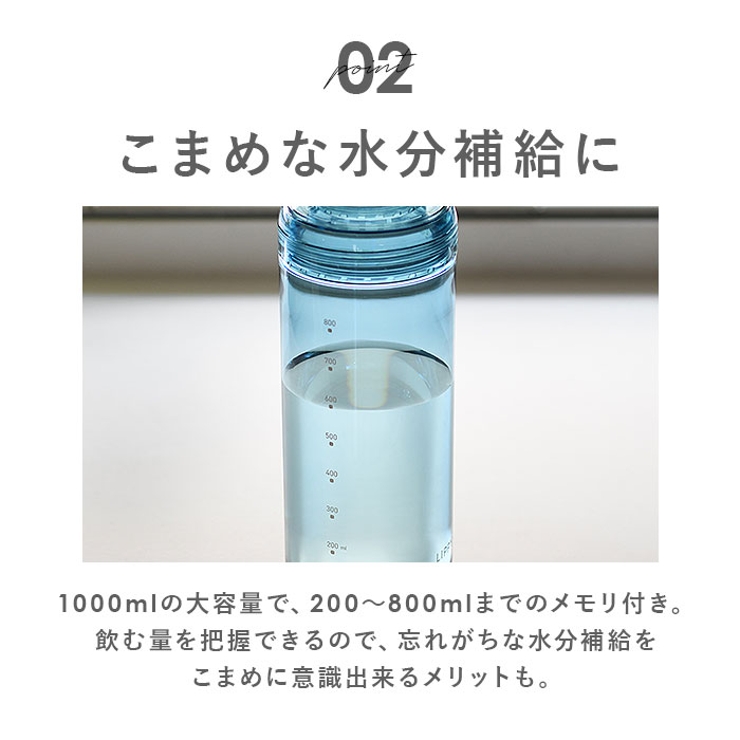 LIPPY ウォーターボトル 1L | BACKYARD FAMILY | 詳細画像9 