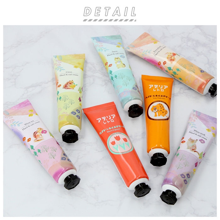 Orm × BLOSSOMIN ハンドクリーム特典セット ゆるりと ハンドクリームセット（虹色あじさい、金木犀、茉莉花） 15ml