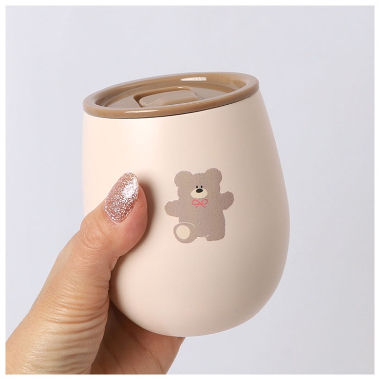 MOKOMOKO KUMA フタ付きタンブラー | BACKYARD FAMILY | 詳細画像12