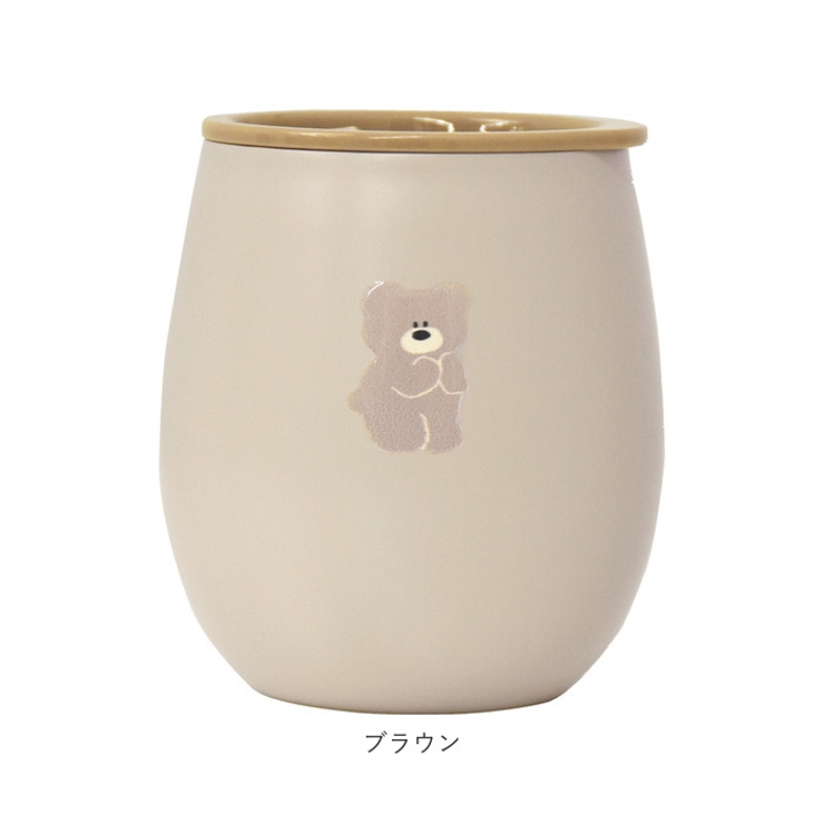 MOKOMOKO KUMA フタ付きタンブラー | BACKYARD FAMILY | 詳細画像16