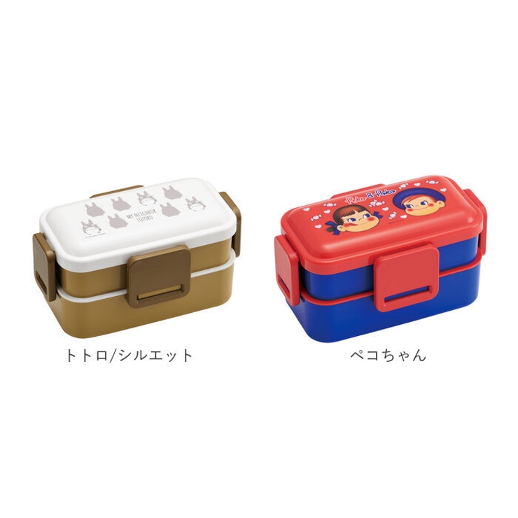 キャラクター 抗菌2段ふわっと弁当箱 PFLW4AG[品番