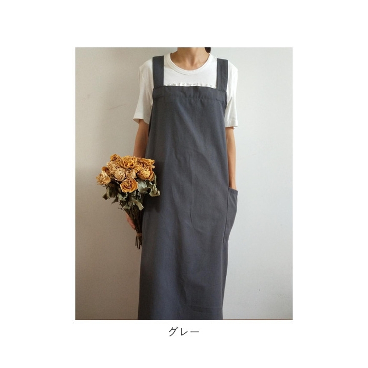 チュニックエプロン lyadaprn1[品番：BCYW0016789]｜BACKYARD