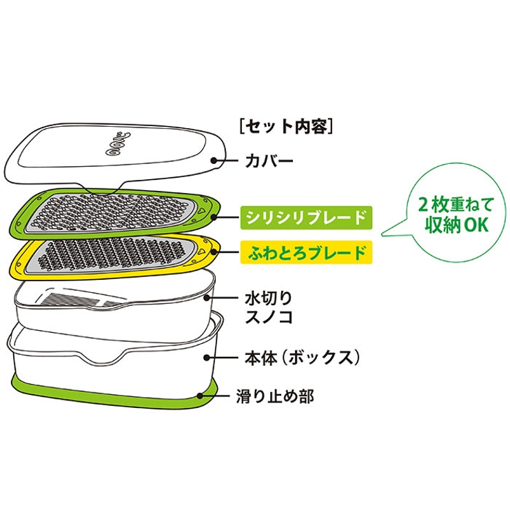 ののじ サラダおろしBOX DX | BACKYARD FAMILY | 詳細画像3 