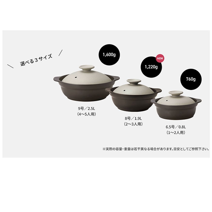 Karl IH軽量土鍋 8号 | BACKYARD FAMILY | 詳細画像13 