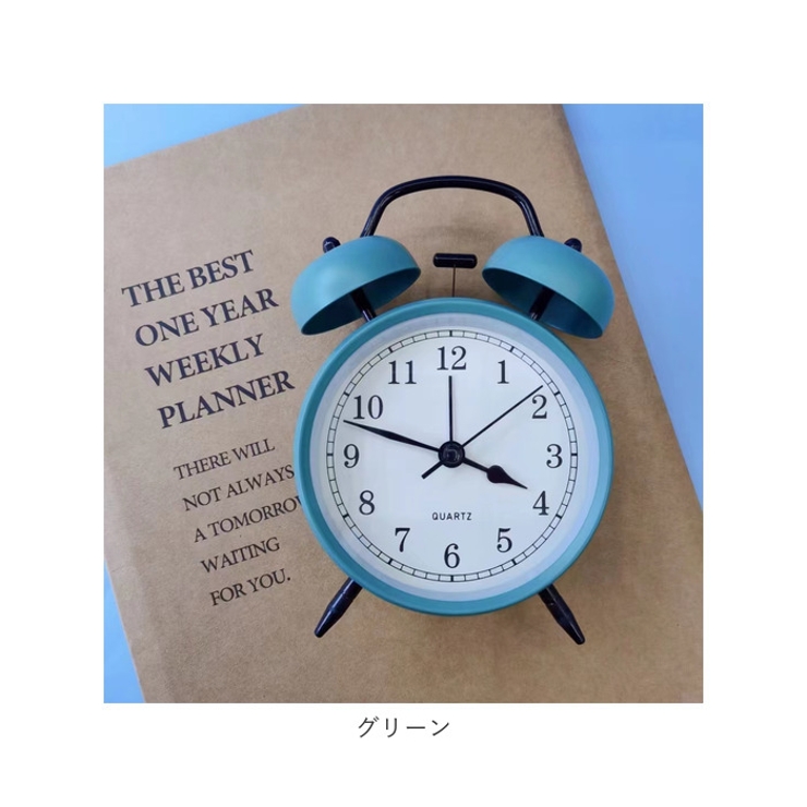 レトロ アナログ 置き時計 yaclock1827[品番：BCYW0020908]｜BACKYARD