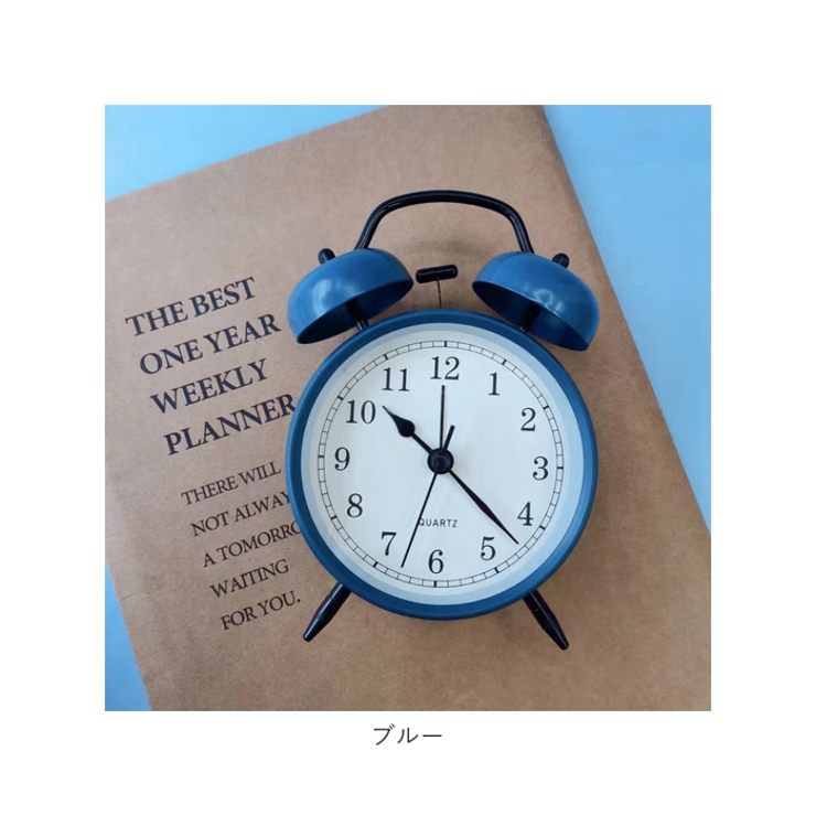 レトロ アナログ 置き時計 yaclock1827[品番：BCYW0020908]｜BACKYARD