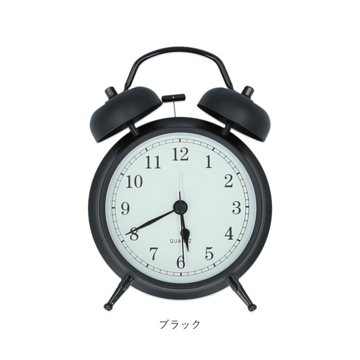 レトロ アナログ 置き時計 yaclock1827[品番：BCYW0020908]｜BACKYARD