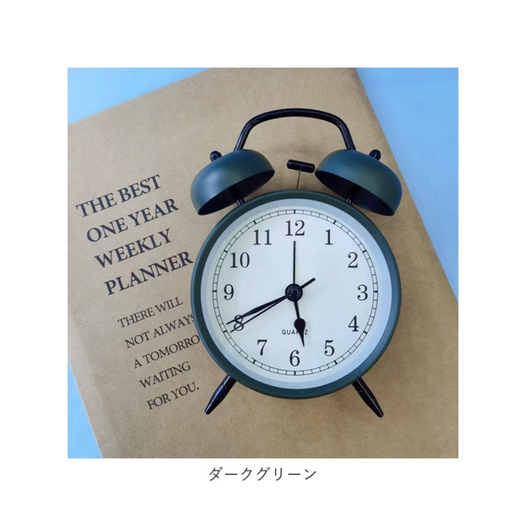 レトロ アナログ 置き時計 yaclock1827[品番：BCYW0020908]｜BACKYARD