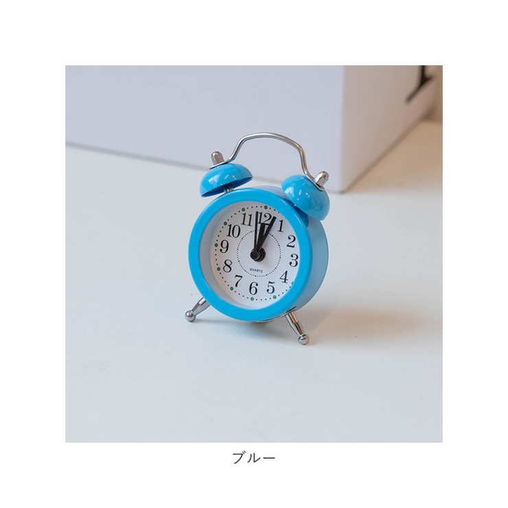 レトロ アナログ 置き時計 yaclock6605[品番：BCYW0021182]｜BACKYARD