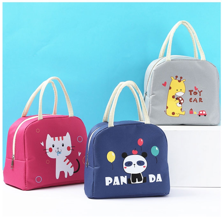 保温 保冷バッグ かわいい はっ水 動物模様 pmylbag13[品番