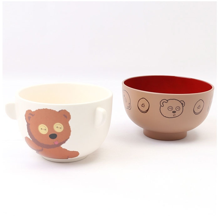 キャラクター 汁椀茶碗セット ミニサイズ | BACKYARD FAMILY | 詳細画像6 
