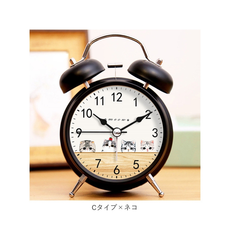 目覚まし時計 アナログ pmymclock17[品番：BCYW0020232]｜BACKYARD