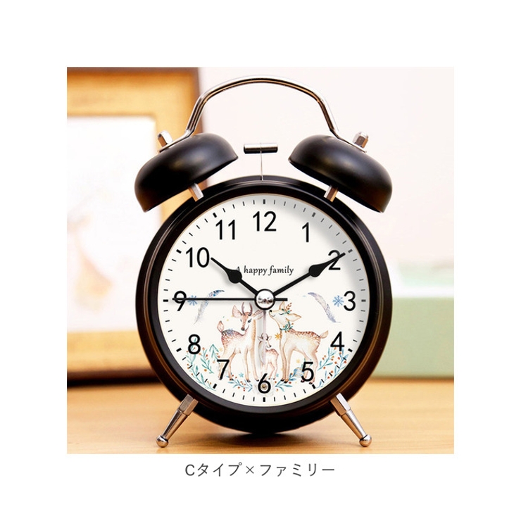 目覚まし時計 アナログ pmymclock17[品番：BCYW0020232]｜BACKYARD