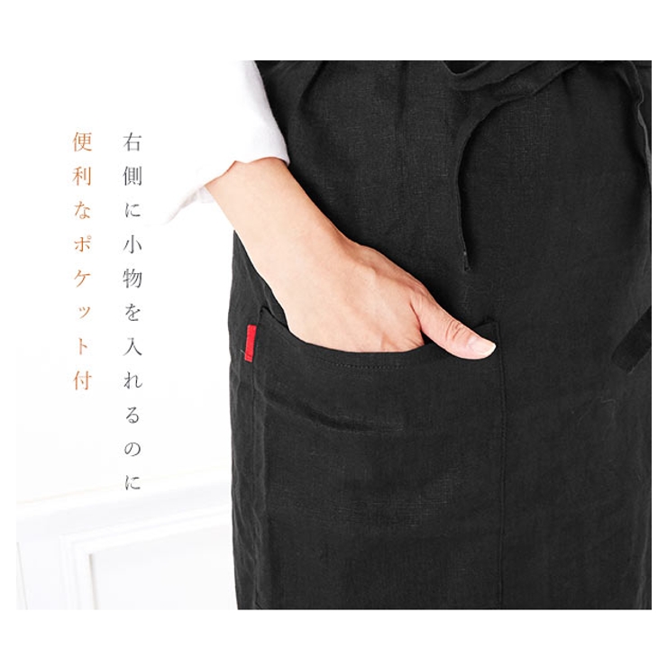 リネンエプロン 100％麻 | BACKYARD FAMILY | 詳細画像10 