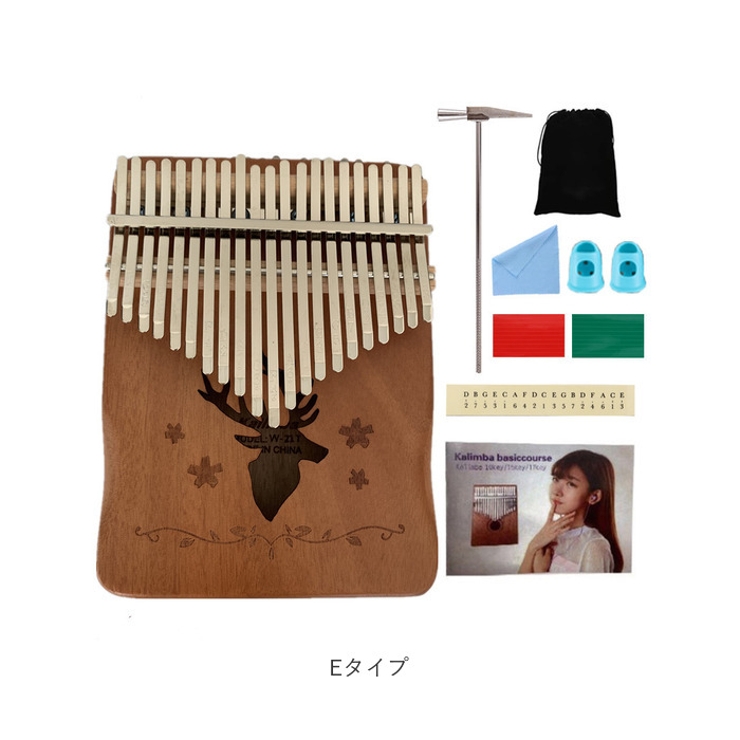 カリンバ 21キー pmyca09[品番：BCYW0020558]｜BACKYARD FAMILY