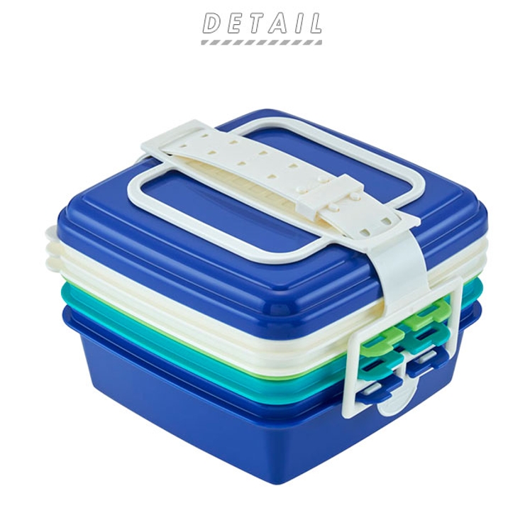Colors ピクニックケース 角型小 ３段 グラデーション 品番 yw Backyard Family バックヤードファミリー のレディースファッション通販 Shoplist ショップリスト