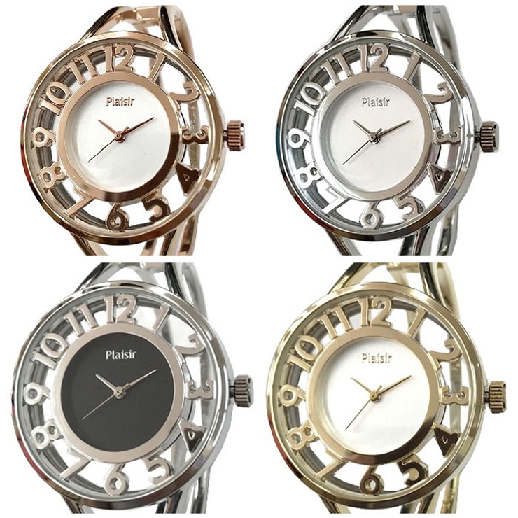 Plaisir プレジール NTK-247 ニッケルフリーバングルウォッチ | BACKYARD FAMILY | 詳細画像8 