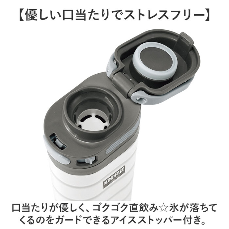 MIND FREE 真空二重オブロングボトル 380ml | BACKYARD FAMILY | 詳細画像9 