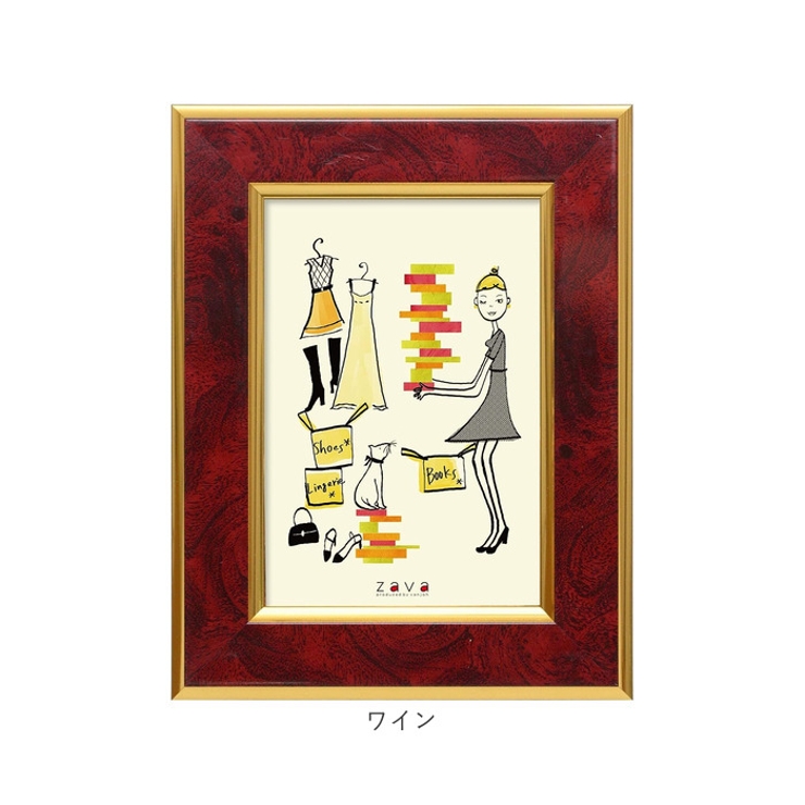 クラシカル フォトフレーム ＊ ホワイト ゴールド b JS460，ゴールド（WG)：各種フレーム販売店 ゲルボア額縁