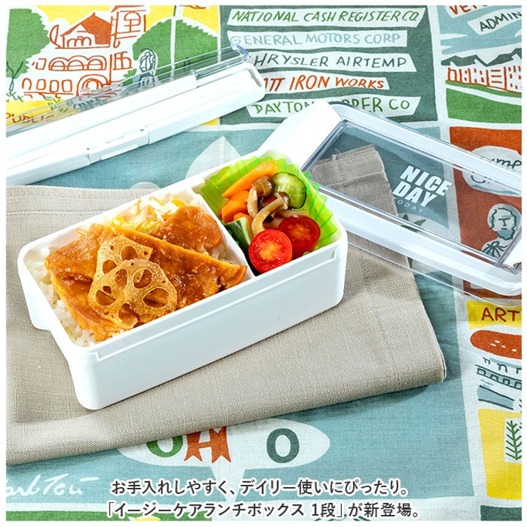 イージーケアランチボックス 1段[品番：BCYW0023940]｜BACKYARD FAMILY