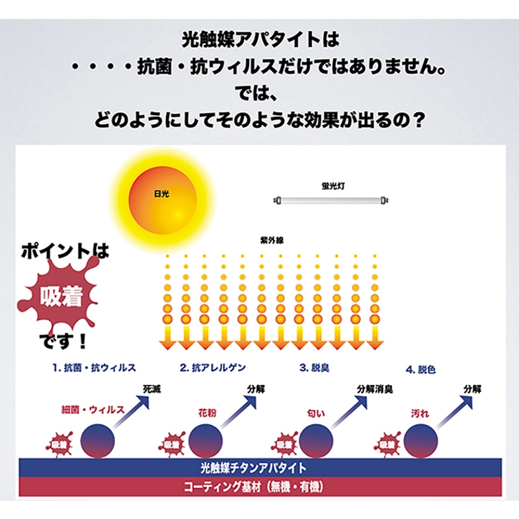 エコハーブ 冷蔵庫用消臭光触媒シート２枚入 | BACKYARD FAMILY | 詳細画像5 