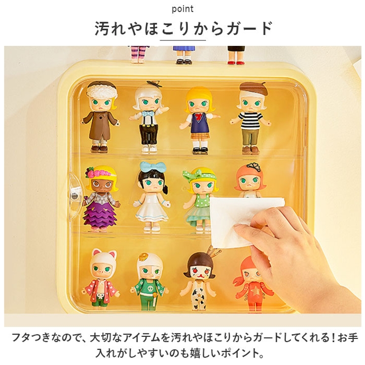 コレクションケース 壁掛け 3段 ysg5366 | BACKYARD FAMILY | 詳細画像4 