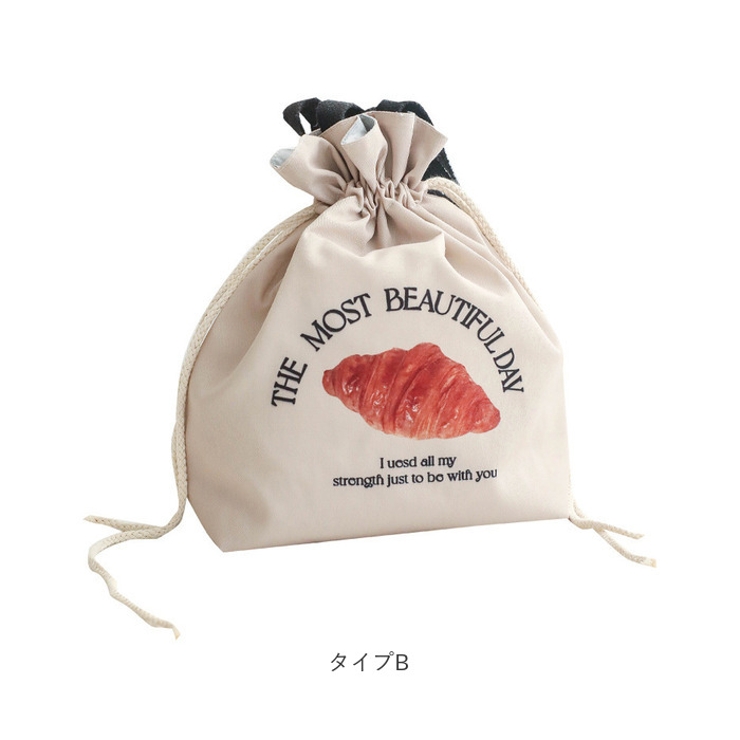 ランチバッグ 巾着 大容量 おしゃれ yslu5491 | BACKYARD FAMILY | 詳細画像16 