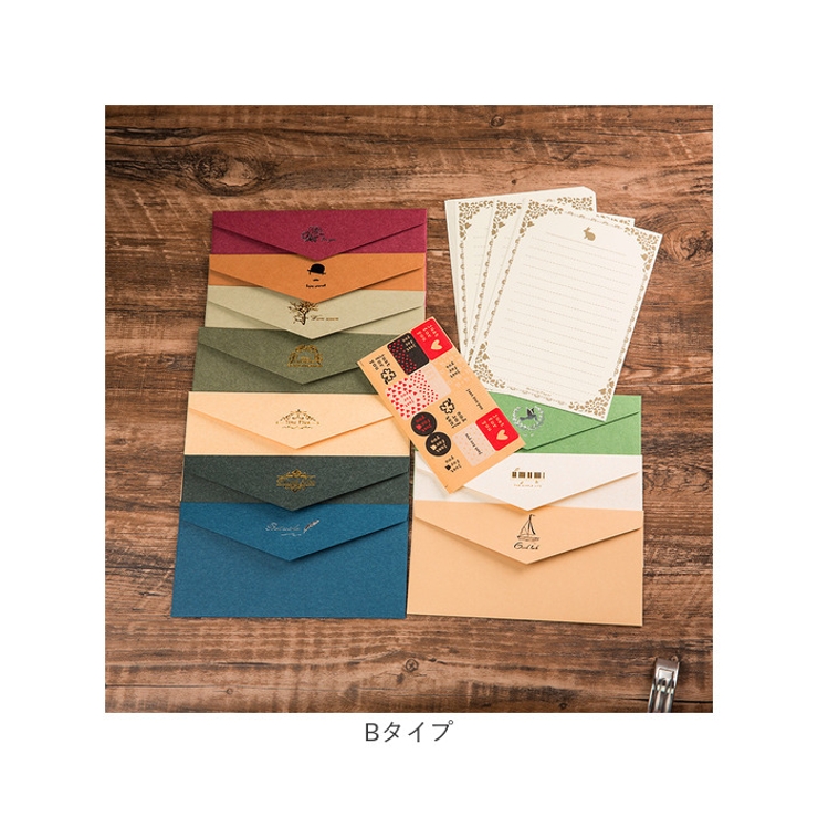 封筒 便箋 シール セット pmysgm001 | BACKYARD FAMILY | 詳細画像11 
