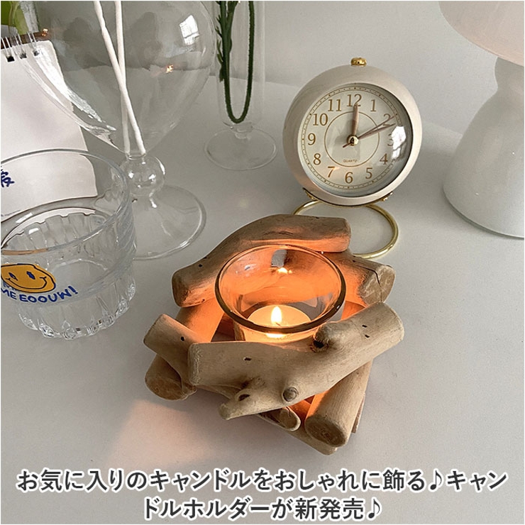 キャンドルホルダー 木製 アンティーク 北欧 mmcandh1205c[品番