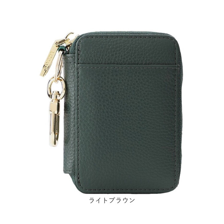 LIZDAYS ラウンドファスナー本革スマートキーケース[品番