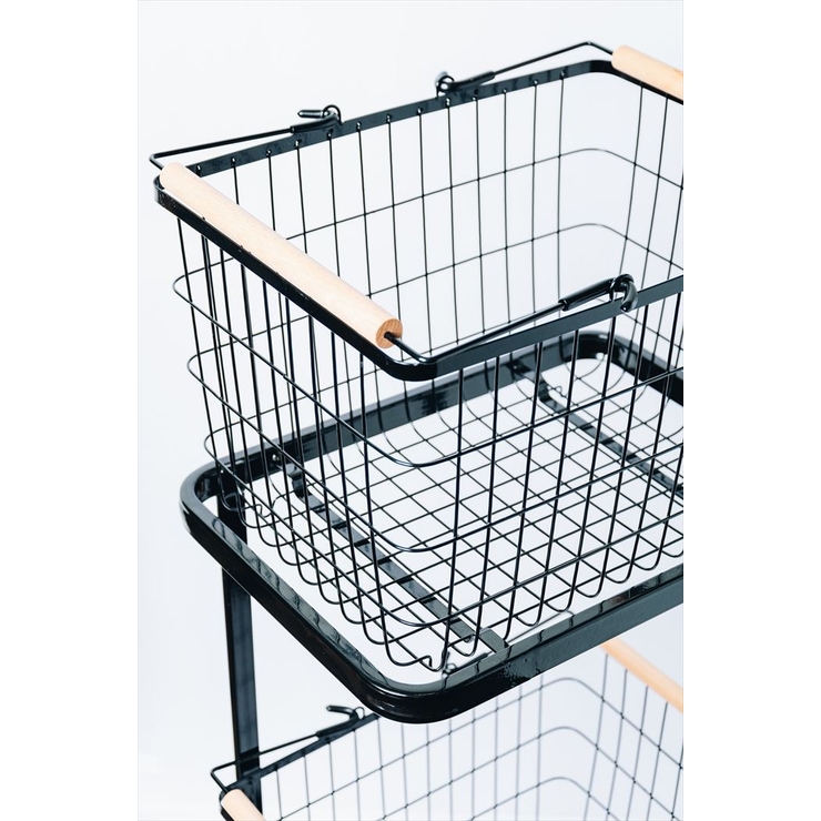 バスケット付き 2段ランドリーラック | BACKYARD FAMILY | 詳細画像10 