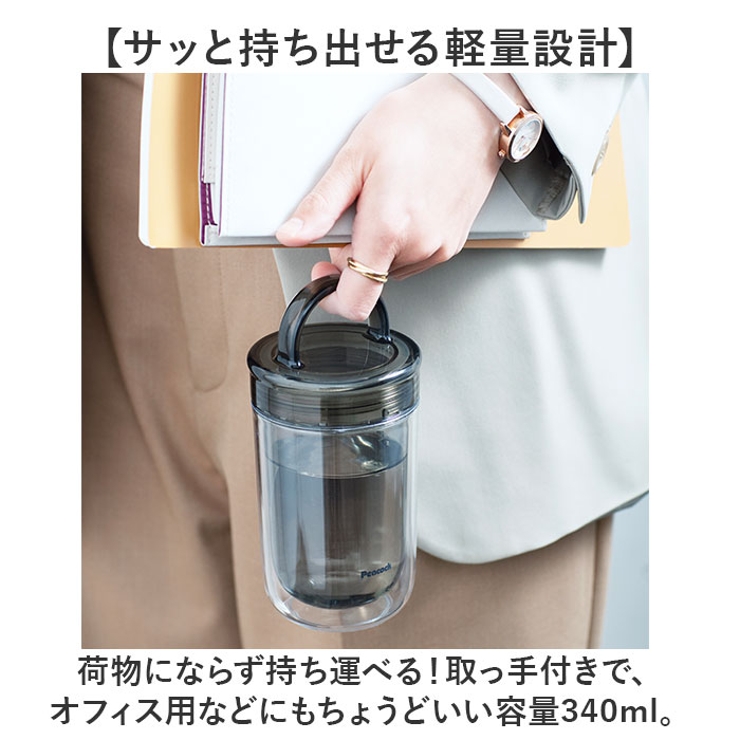 Peacock クリアボトル スクリュータイプ PPA-35[品番：BCYW0031067