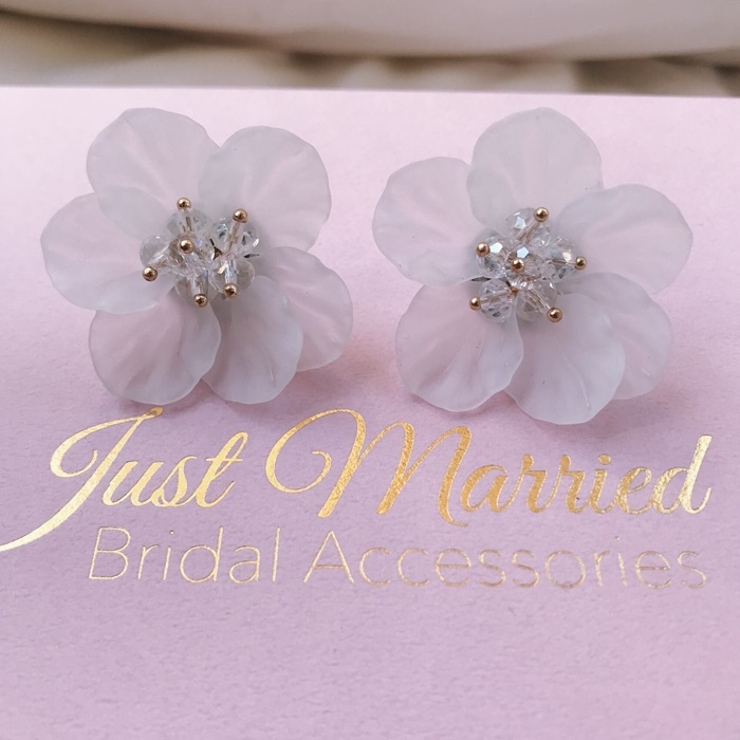 clearフラワーイヤリング | BACKYARD FAMILY | 詳細画像2 