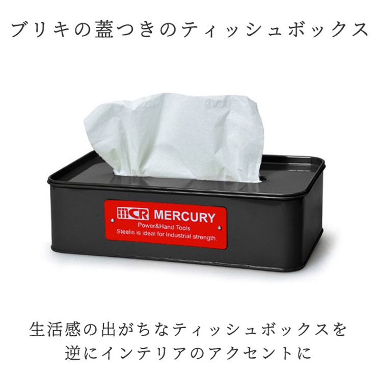 マーキュリー ブリキ ティッシュボックス | BACKYARD FAMILY | 詳細画像3 