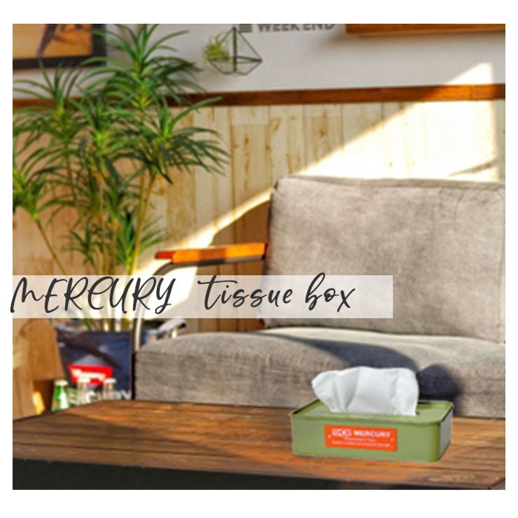 マーキュリー ブリキ ティッシュボックス | BACKYARD FAMILY | 詳細画像4 